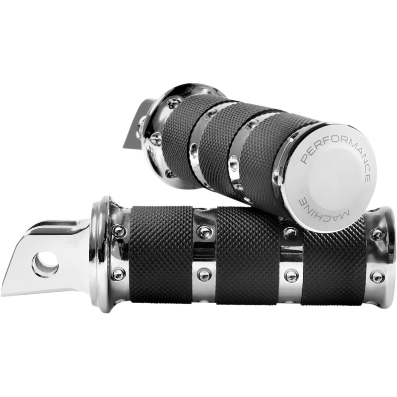 PERFORMANCE MACHINE (PM) Footpegs – Chrome – XLS – M8 0035-1247M-CH