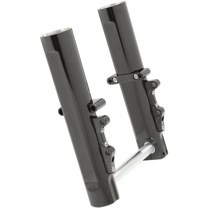 PERFORMANCE MACHINE (PM) Fork Leg Kit – Black – Lower – Dual Disc – ’14-’20 FL 0208-2096-B