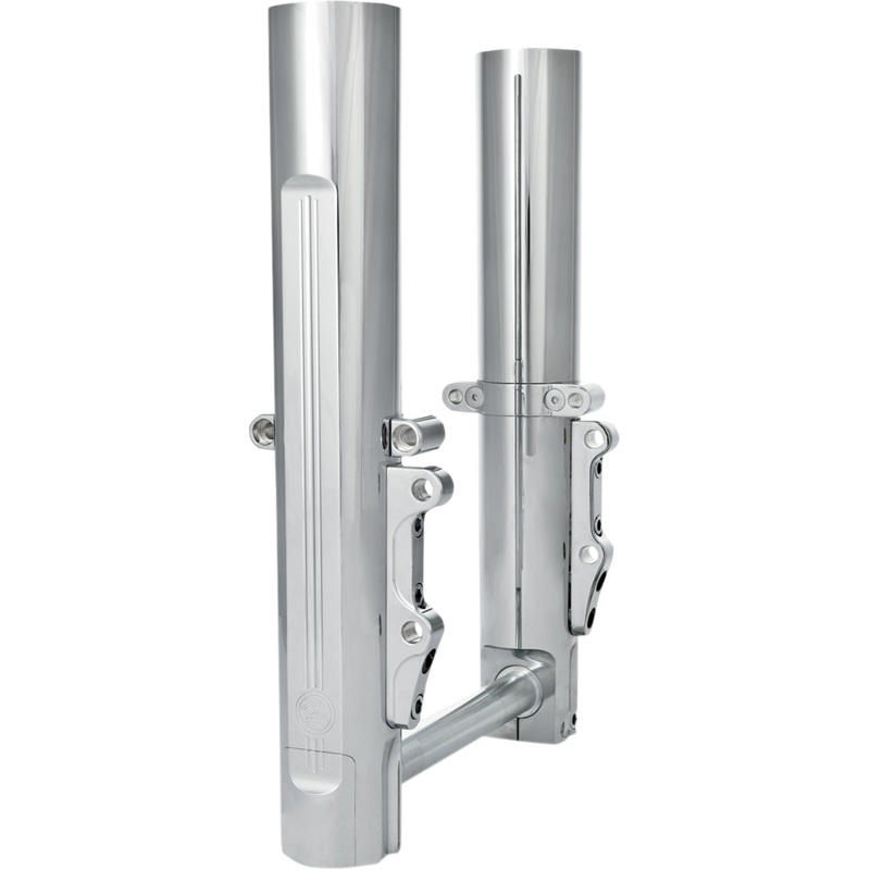 PERFORMANCE MACHINE (PM) Fork Leg Kit – Chrome – Lower – Dual Disc – ’14-’20 FL 0208-2096-CH