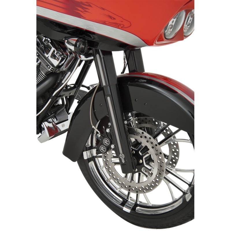 PERFORMANCE MACHINE (PM) Fork Slider Covers – Contrast Cut – Tech 0208-2045-BM