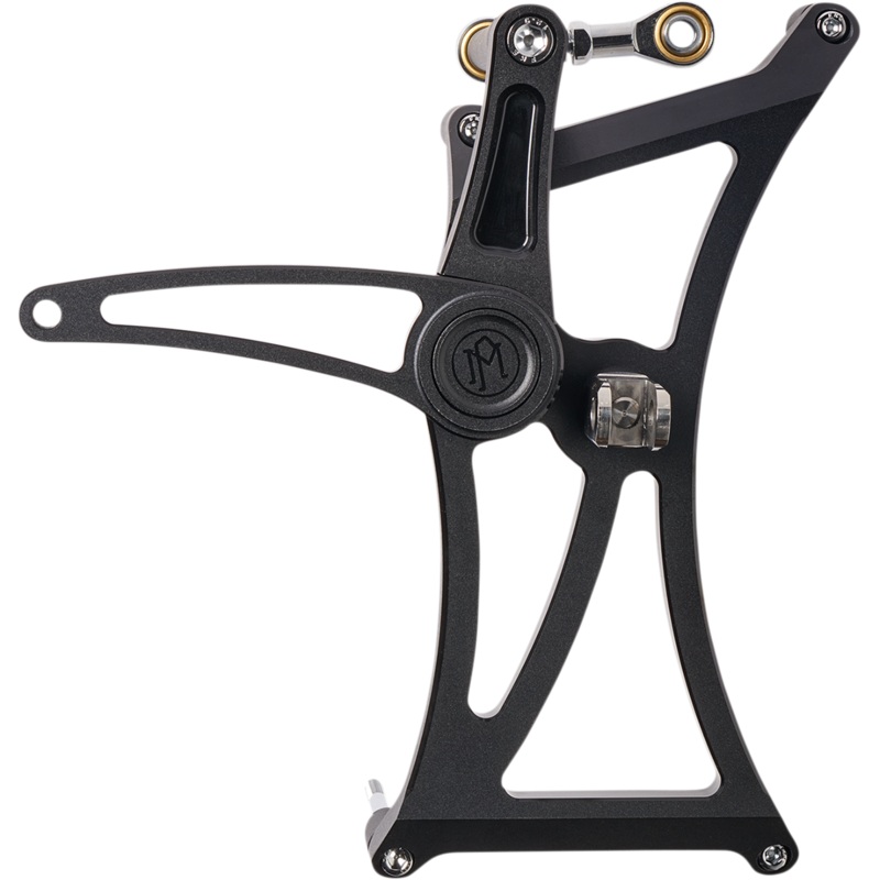 PERFORMANCE MACHINE (PM) Mid Control – Black – Softail 0035-1172M-SMB