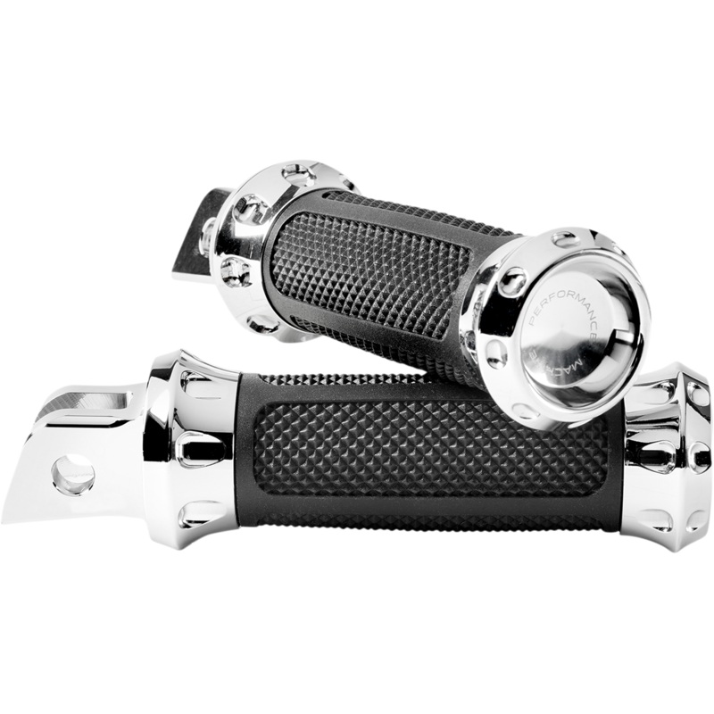 PERFORMANCE MACHINE (PM) Over Drive Footpeg – M8 – Chrome 0035-1243M-CH