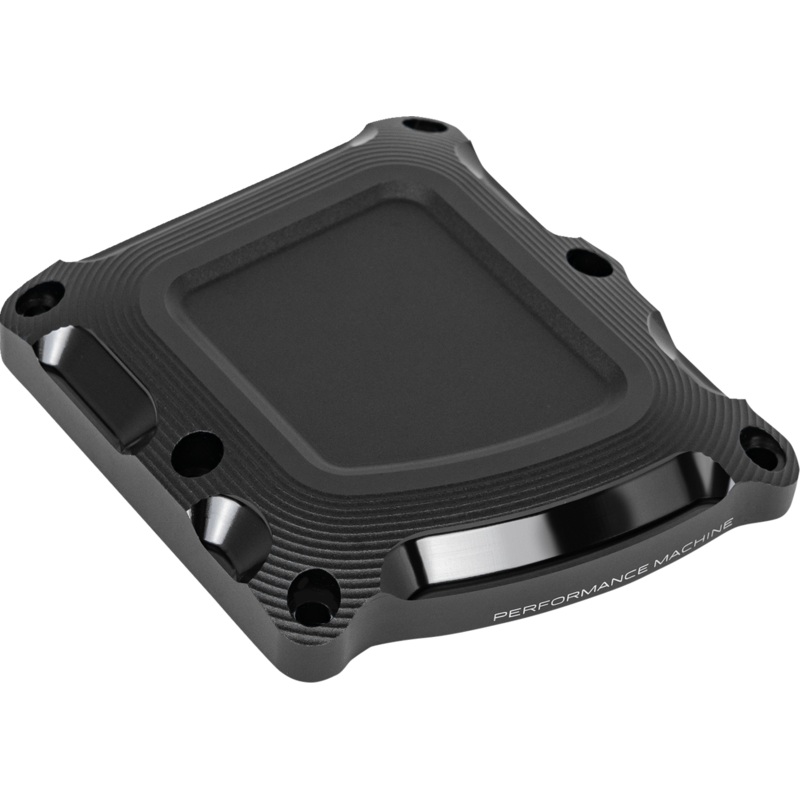 PERFORMANCE MACHINE (PM) Race Series Transmission Cover – Black Ops – M8 0203-2021-SMB