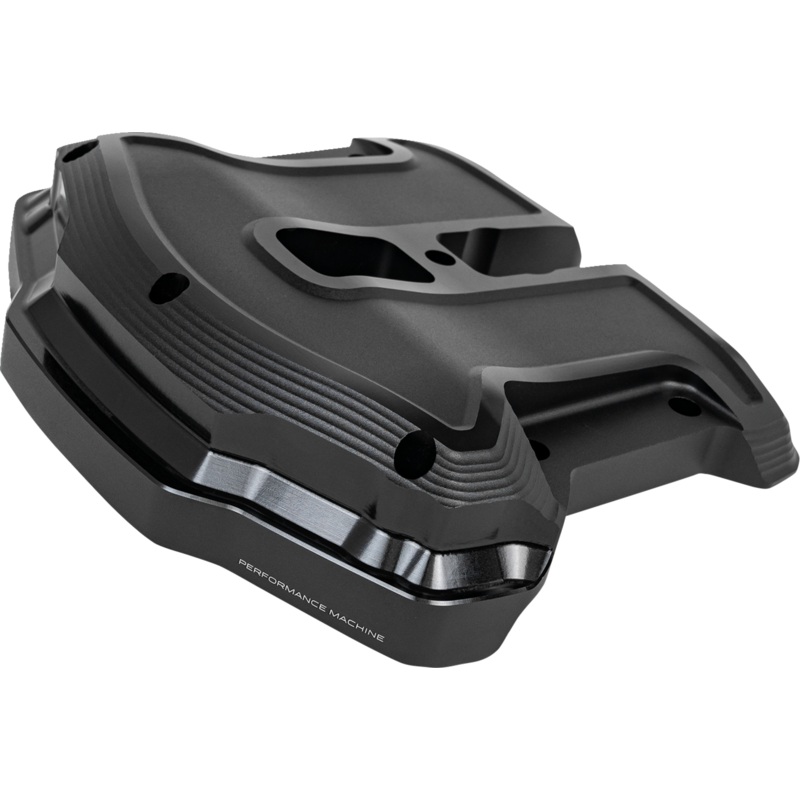 PERFORMANCE MACHINE (PM) Rocker Box Cover – Race Series – Black Ops – M8 0177-2084-SMB
