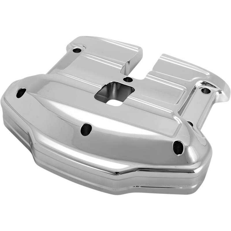 PERFORMANCE MACHINE (PM) Rocker Box Cover – Scalloped – Chrome – M8 0177-2070-CH