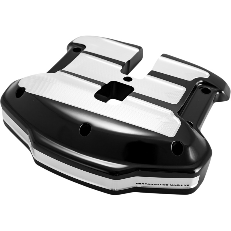 PERFORMANCE MACHINE (PM) Rocker Box Cover – Scalloped – Contrast Cut* – M8 0177-2070-BM