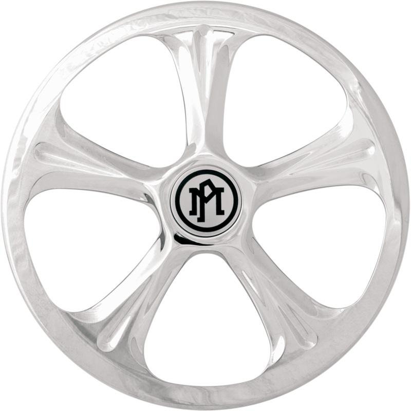 PERFORMANCE MACHINE (PM) Super Gas Universal Faceplate – Wrath – Chrome 0206-2010WRA-CH