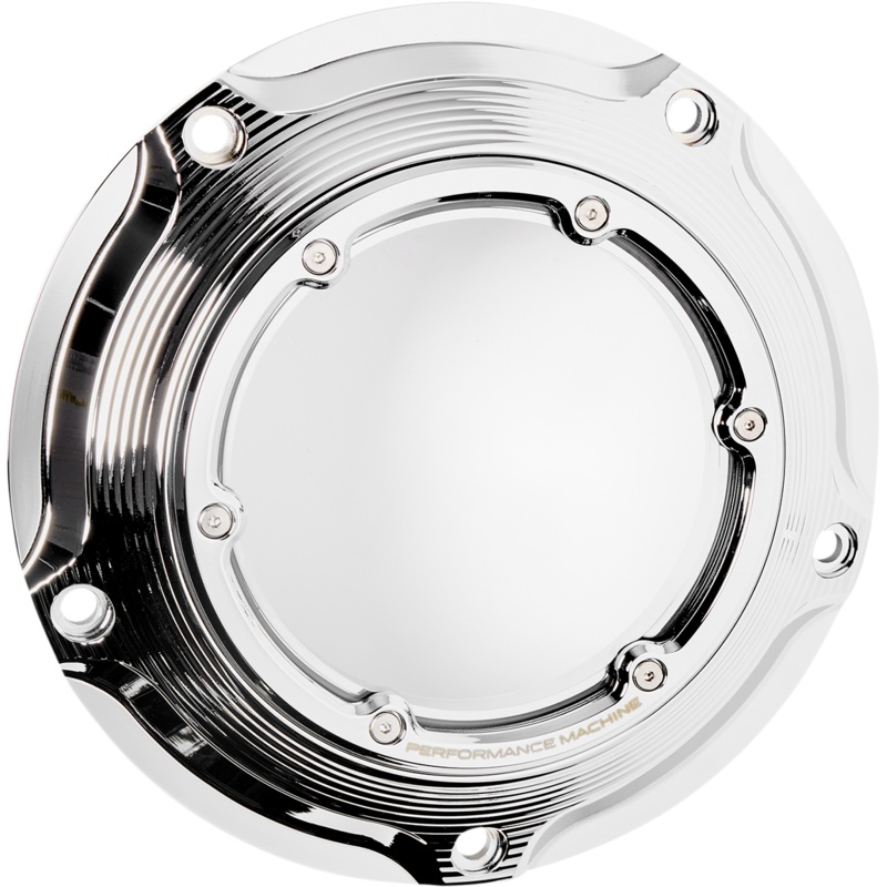 PERFORMANCE MACHINE (PM) Derby Cover – Chrome – Touring 0177-2083M-CH