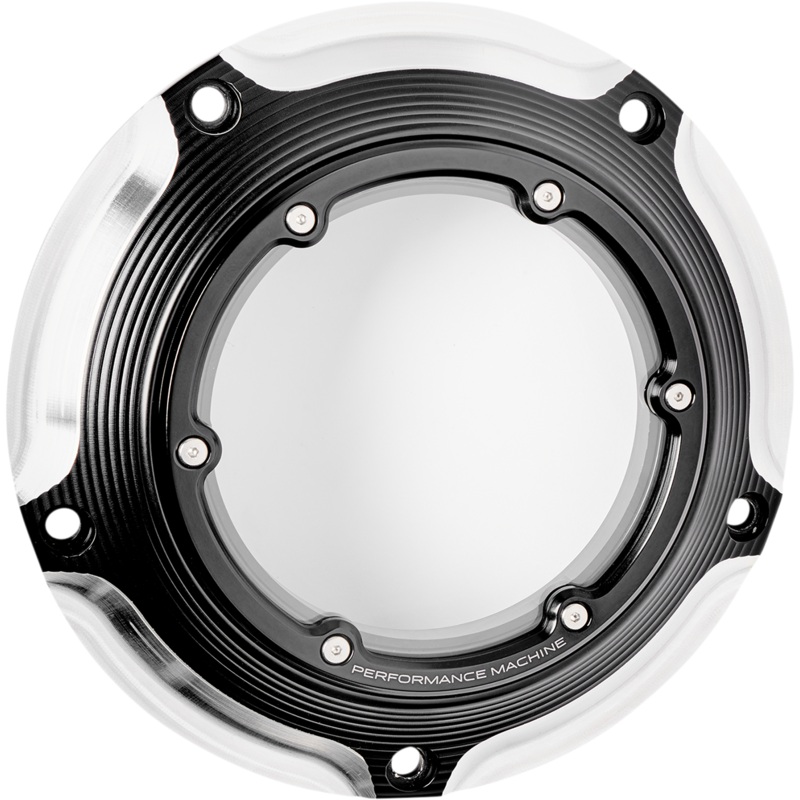 PERFORMANCE MACHINE (PM) Derby Cover – Contrast Cut* – Touring 0177-2083M-BM