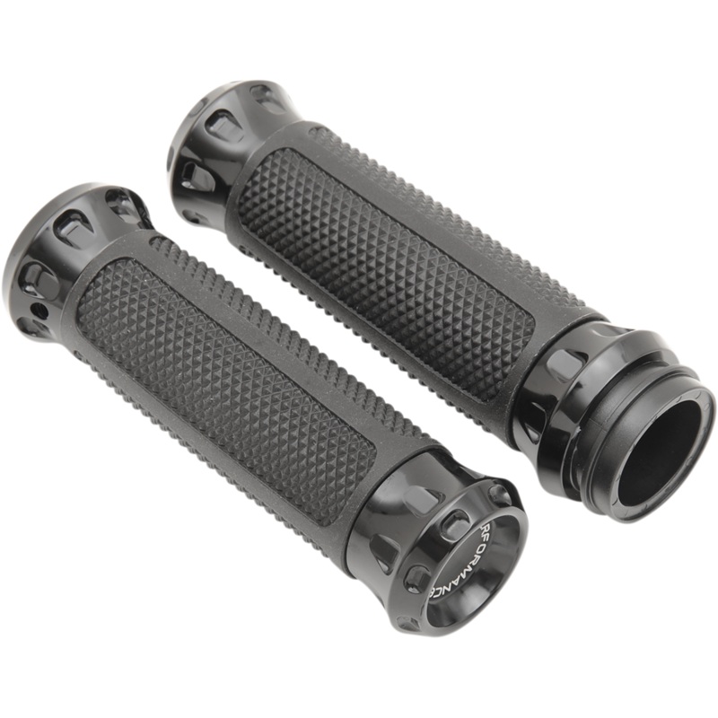 PERFORMANCE MACHINE (PM) Grips – Overdrive – TBW – Black 0063-2082-B