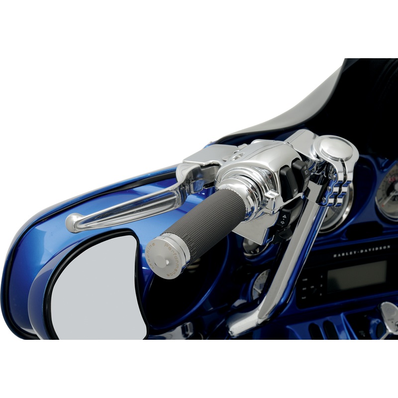 PERFORMANCE MACHINE (PM) Grips – Renthal Wrap – Chrome 0063-2020-CH