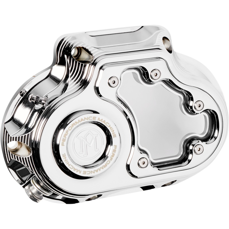 PERFORMANCE MACHINE (PM) Transmission Cover – Chrome – Hydraulic – Touring 0177-2080M-CH