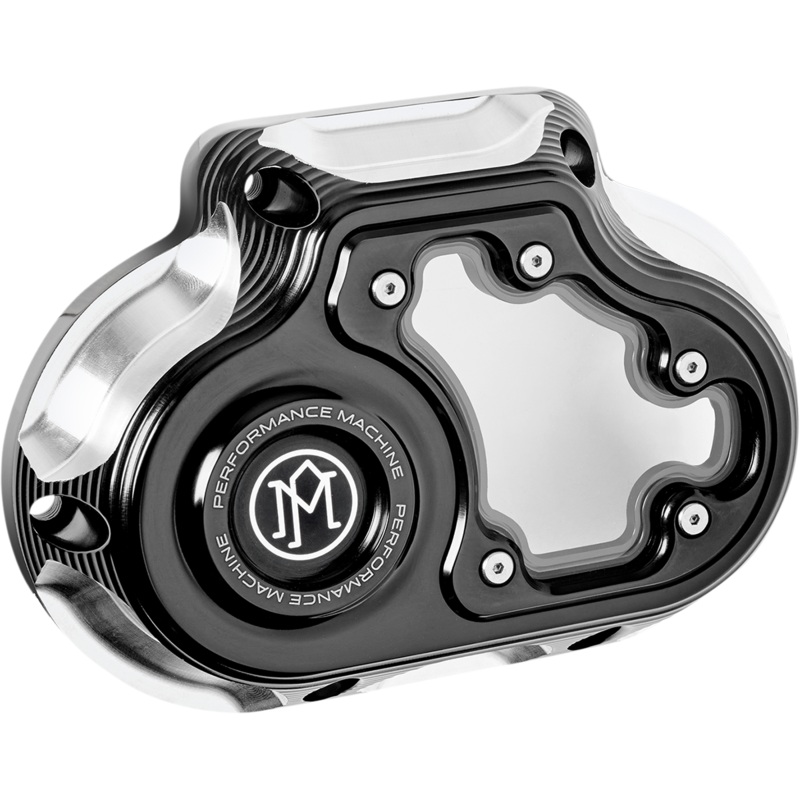 PERFORMANCE MACHINE (PM) Transmission Cover – Contrast Cut* – M8 Softail 0177-2081M-BM