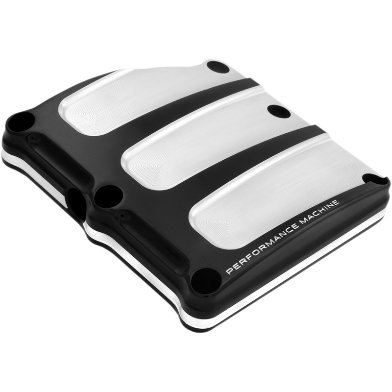 PERFORMANCE MACHINE (PM) Transmission Cover – Contrast Cut* – Scallop 0203-2018-BM