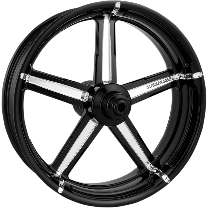 PERFORMANCE MACHINE (PM) Wheel – Formula – Front – Dual Disc/with ABS – Platinum Cut* – 21×3.5 – ’08+ FLD 12047106FRMAJBM