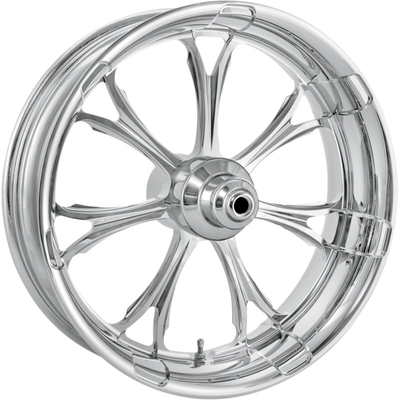 PERFORMANCE MACHINE (PM) Wheel – Paramount – Front – Dual Disc/without ABS – Chrome – 21×3.5 – ’08+ FL 12027106PARJCH