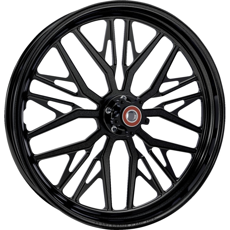 PERFORMANCE MACHINE (PM) Wheel – Phatour – Front – Dual Disc/with ABS – Black Ops – 18×5.5 1204-7814R-NVSAP-SMB