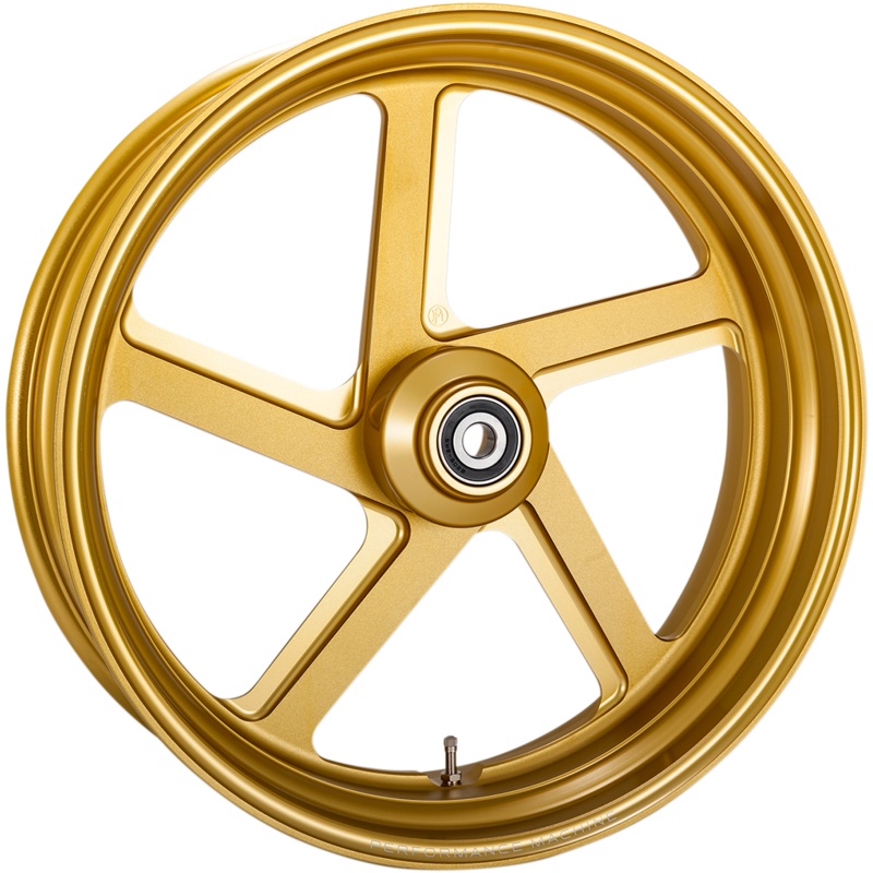 PERFORMANCE MACHINE (PM) Wheel – Pro-Am – Front – Dual Disc/with ABS – Gold Ops* – 21×3.5 12047106RPROSMG