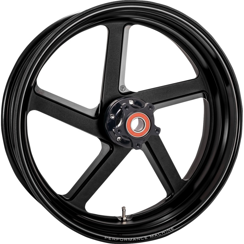 PERFORMANCE MACHINE (PM) Wheel – Pro-Am Race – Rear – Single Disc/with ABS – Black Ops* – 17×6 12697716RPROSMB