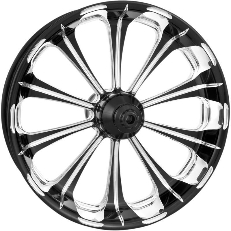 PERFORMANCE MACHINE (PM) Wheel – Revolution – Front – Dual Disc/with ABS – Platinum Cut* – 21×3.5 – ’08+ FLD 12047106RELJBMP