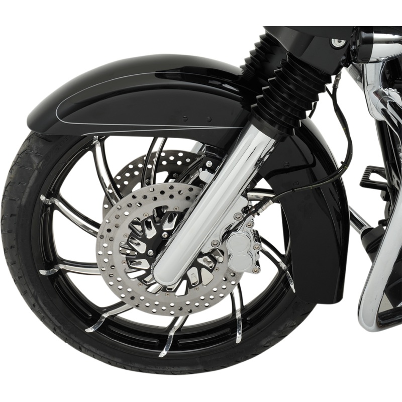 PERFORMANCE MACHINE (PM) Wheel – Supra – Front – Dual Disc/with ABS – Platinum Cut* – 21×3.5 – ’08+ FL 12047106SUPAJBP