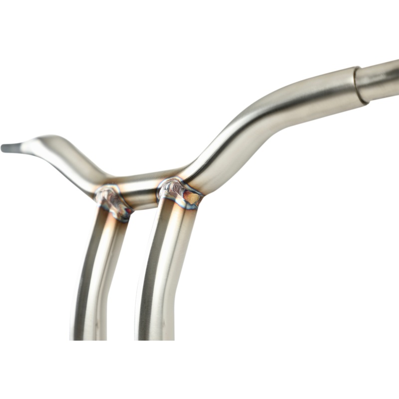 LA CHOPPERS Handlebar – Kage Fighter – One Piece – Bent – 12 – Stainless Steel LA-7338-12SS