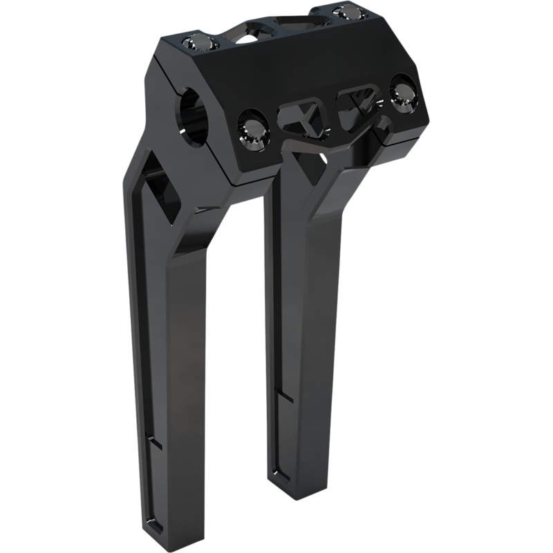 LA CHOPPERS Risers – Pullback – 10 – Black Anodized LA-7471-10B