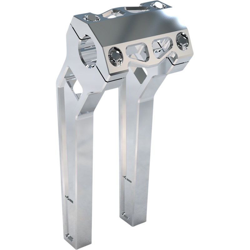 LA CHOPPERS Risers – Pullback – 10 x 1-1/4 – Raw LA-7481-10R