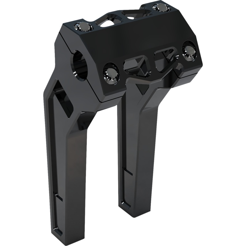 LA CHOPPERS Risers – Pullback – 8 – Black Anodized LA-7471-08B