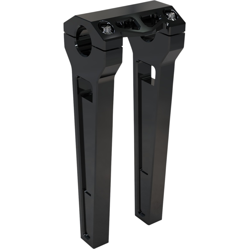 LA CHOPPERS Risers – Straight – 10 x 1-1/4 – Black Anodized LA-7480-10B