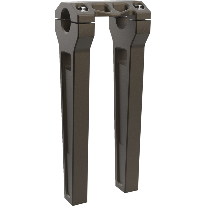 LA CHOPPERS Risers – Straight – 10 x 1-1/4 – Bronze LA-7480-10Z