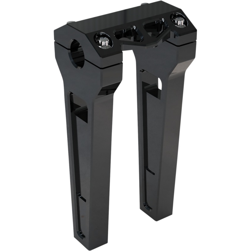 LA CHOPPERS Risers – Straight – 8 – Black Anodized LA-7470-08B
