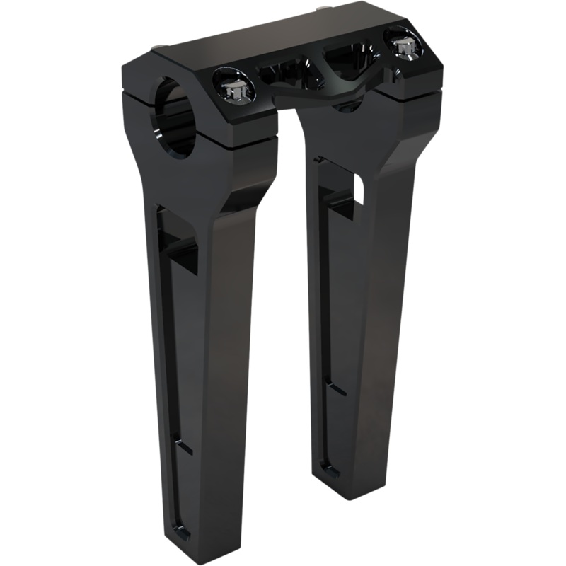 LA CHOPPERS Risers – Straight – 8 x 1-1/4 – Black Anodized LA-7480-08B