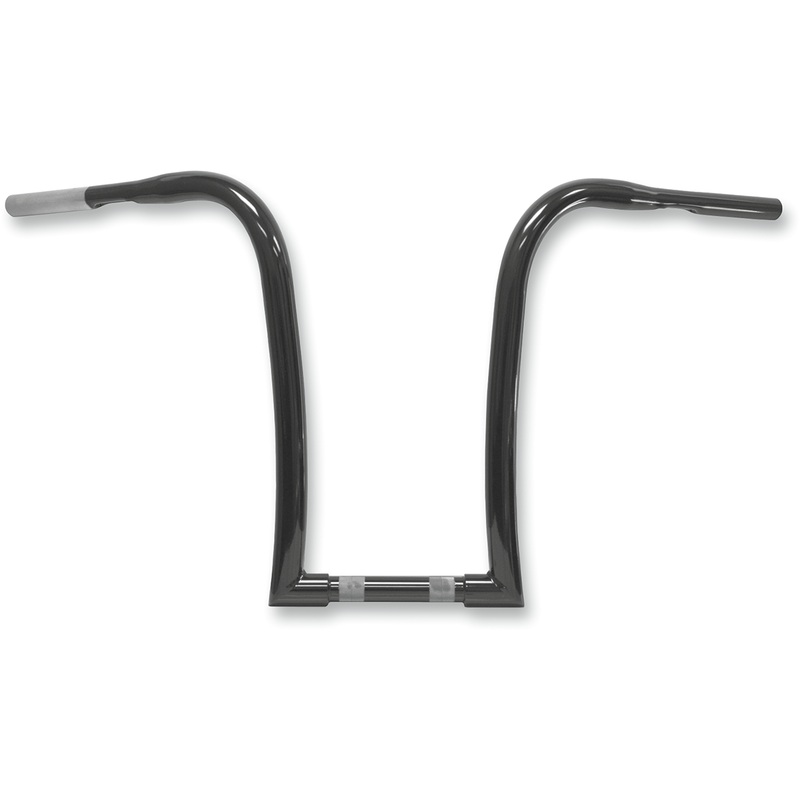 LA CHOPPERS Handlebar – Ape Hanger – 1-1/4 Diameter – 16 Rise – Black LA-7341-16B