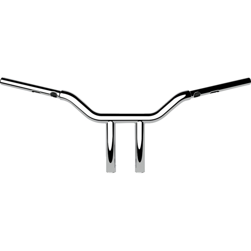 LA CHOPPERS Handlebar – One-Piece Kage Fighter – 10 x 1-1/4 – Chrome LA-7346-10