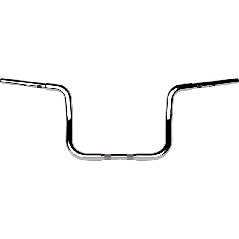 LA CHOPPERS Handlebar – Twin Round – 1-1/4 x 10 – Chrome LA-7347-10