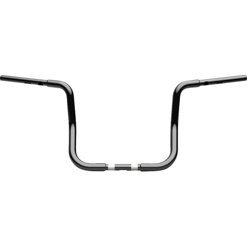 LA CHOPPERS Handlebar – Twin Round – 1-1/4 x 12 – Black LA-7347-12B