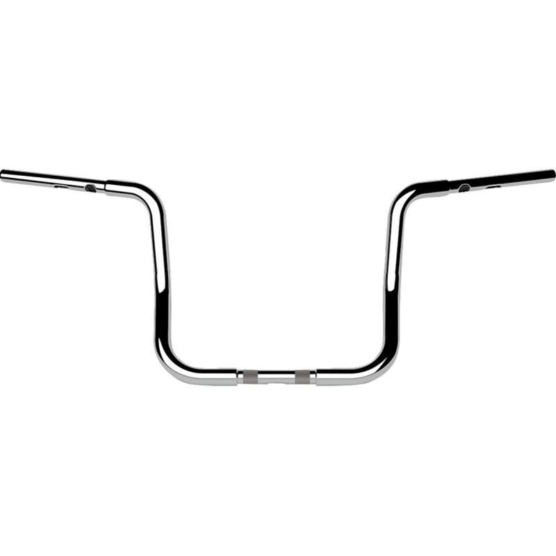 LA CHOPPERS Handlebar – Twin Round – 1-1/4 x 12 – Chrome LA-7347-12