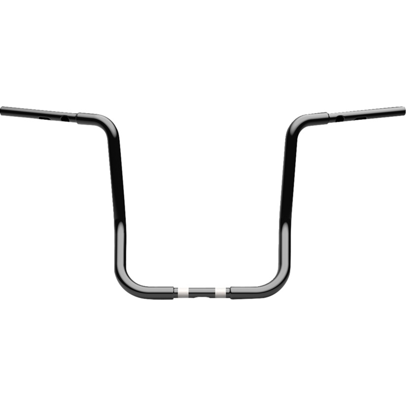 LA CHOPPERS Handlebar – Twin Round – 1-1/4 x 16 – Black LA-7347-16B