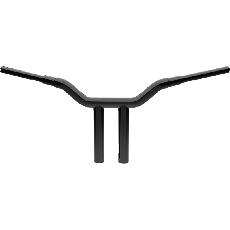 LA CHOPPERS Handlebar – One-Piece Kagefighter – 12 x 1-1/2 – Black LA-7343-12B