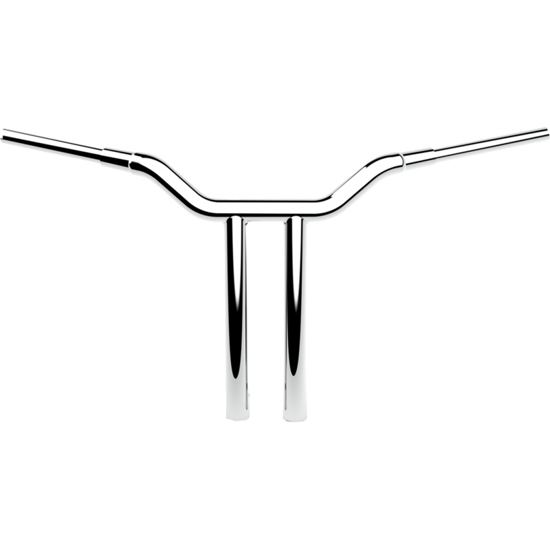 LA CHOPPERS Handlebar – One-Piece Kagefighter – 16 x 1-1/2 – Chrome LA-7343-16