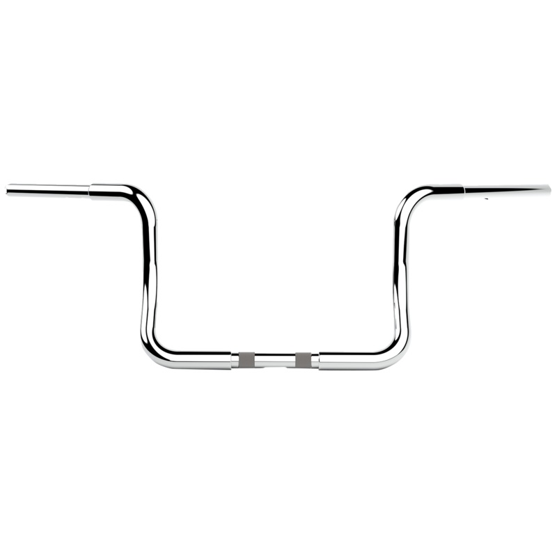 LA CHOPPERS Handlebar – Twin Round – 10 – Chrome LA-7325-10C