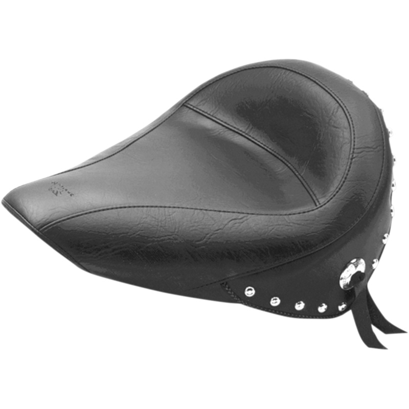 MUSTANG Skirted Solo Seat – Softail ’84-’99 75490
