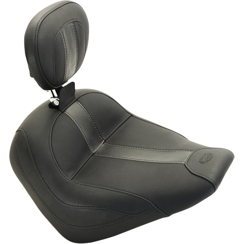 MUSTANG Solo Seat – Black – Vinyl – Driver’s Backrest – Scout ’15-’24 79507