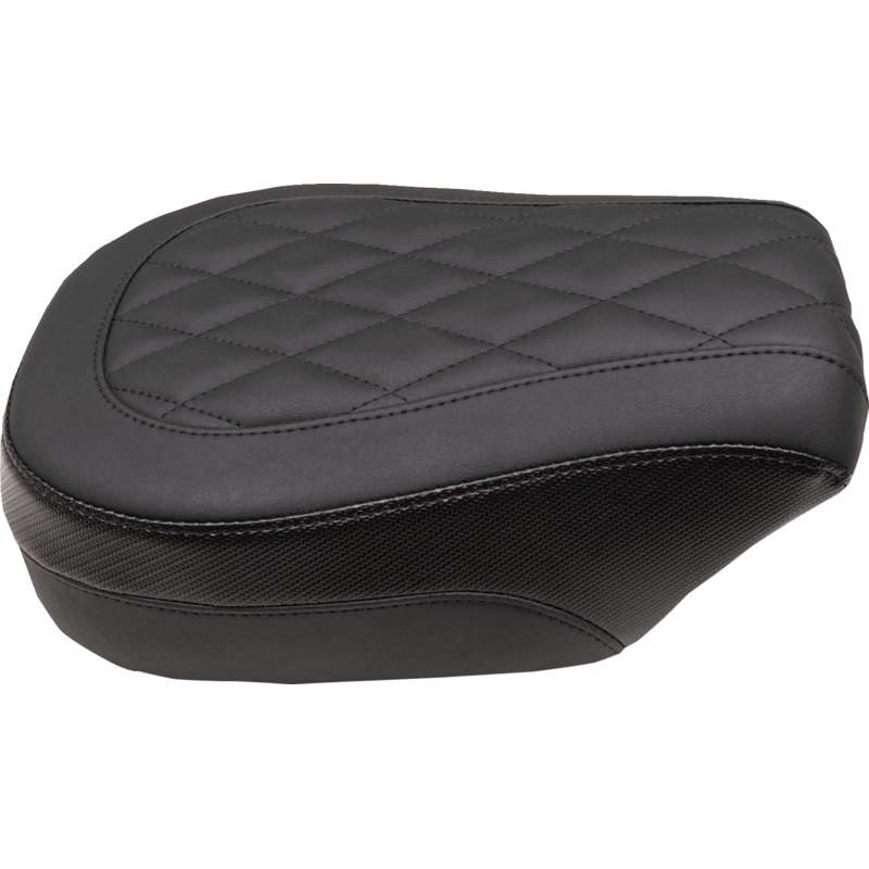MUSTANG Solo Touring Seat – Passenger – Black – Diamond Stich – Chief ’22-’23 88204