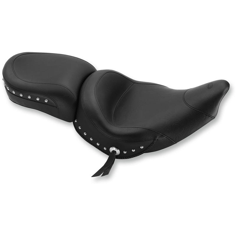 MUSTANG Solo Touring Seat – Wide – Studded – Indian ’14-’24 75362