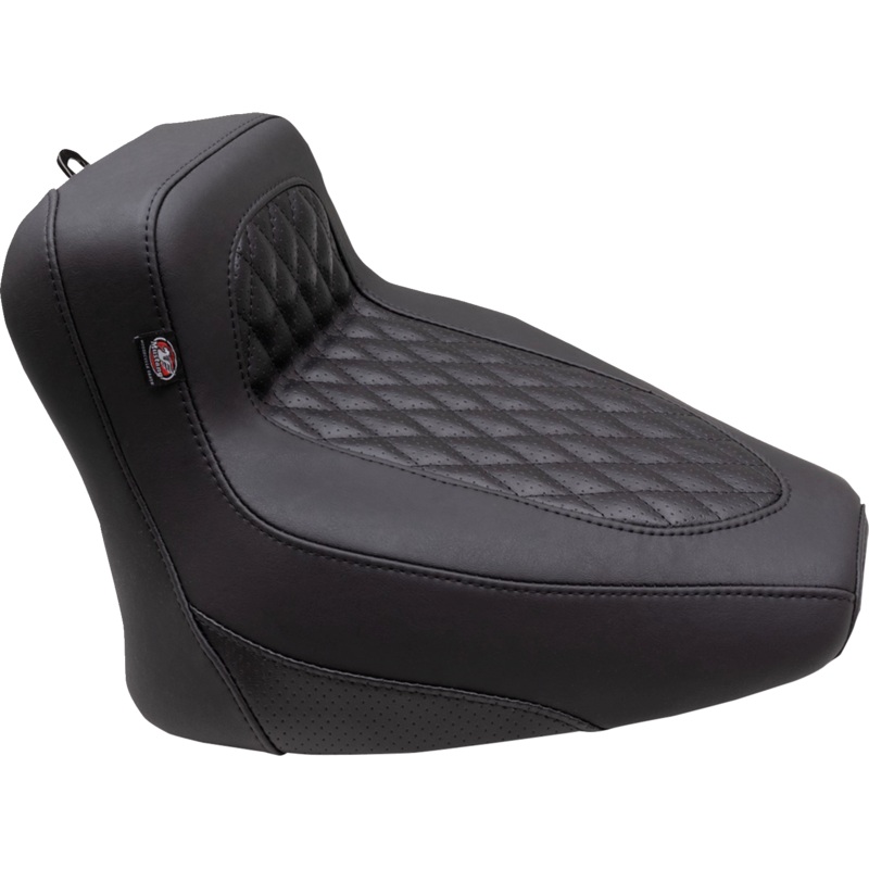 MUSTANG Squareback Seat – Solo – Black – Diamond Stitch – Chief ’22-’24 88201
