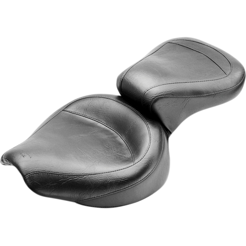 MUSTANG Vintage Style Seat – Wide – Smooth – Black – FX/FL 75734