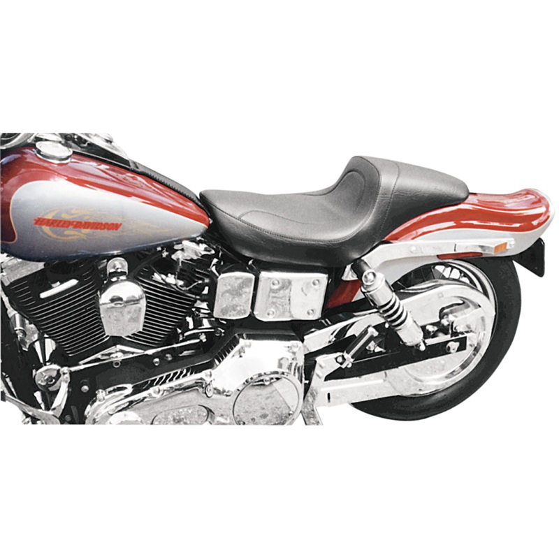 MUSTANG Seat – Fastback* – Stitched – Black – Dyna ’96-’03 75439