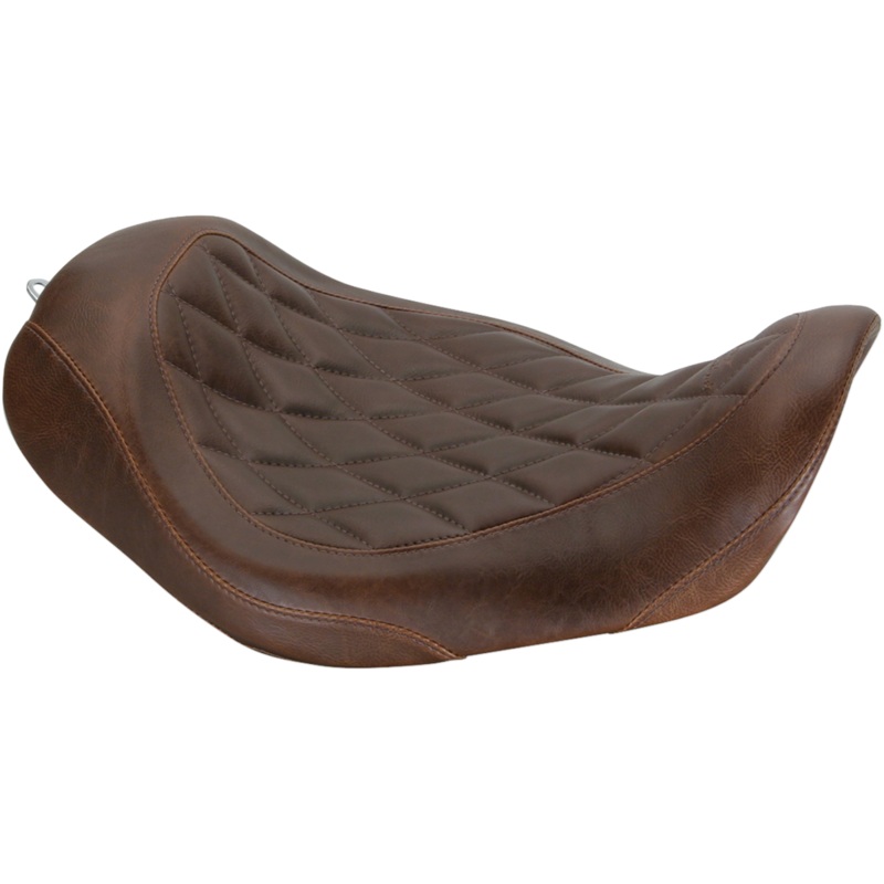 MUSTANG Seat – Wide Tripper* Solo – without Backrest – Diamond – Brown 76706
